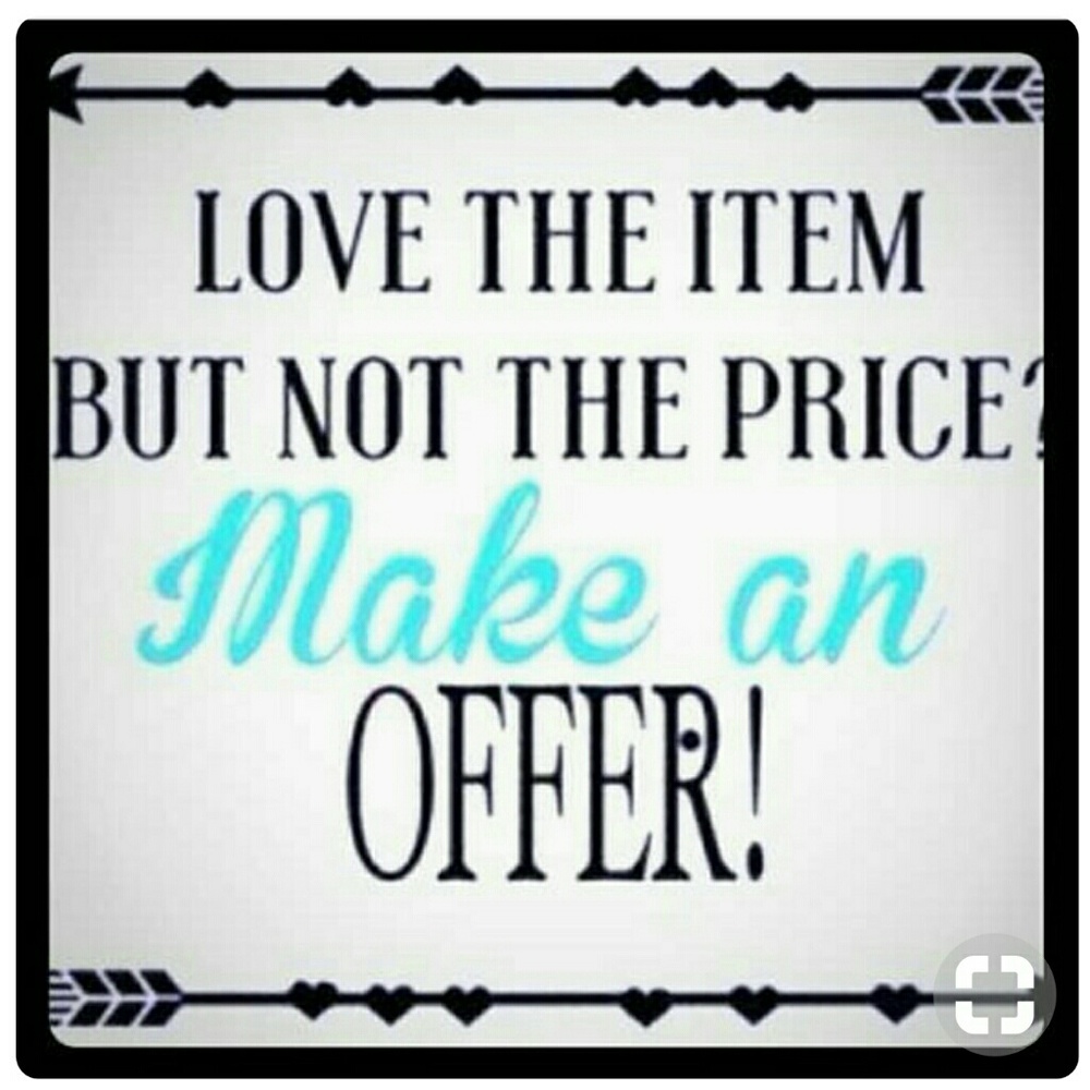 Feel free to make an offer!